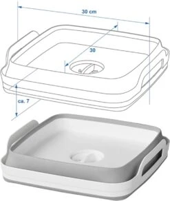 Opvouwbare Wasbak 18L - Met Stop - Afwasbak - Afwasteil - 30x30x20 Cm 9 Opvouwbare Wasbak 18L - Met Stop - Afwasbak - Afwasteil - 30x30x20 Cm -Thuis Winkel 1014x1200