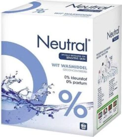 Neutral 0% Wit Parfumvrij Waspoeder - 45 Wasbeurten - Wasmiddel -Thuis Winkel 1073x1200