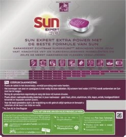 SUN® Sun Expert All-in 1 Vaatwastabletten - 60 Tabletten - Voordeelverpakking 11 SUN® Sun Expert All-in 1 Vaatwastabletten - 60 Tabletten - Voordeelverpakking -Thuis Winkel 1102x1200
