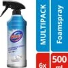 Glorix Hygiënische Badkamer Foamspray - 6 X 500 Ml - Voordeelverpakking 2 Glorix Hygiënische Badkamer Foamspray - 6 X 500 Ml - Voordeelverpakking -Thuis Winkel 1121x1200