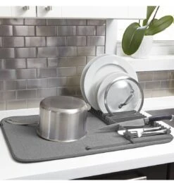 Umbra Udry Afdruiprek Met Droogmat - Antraciet 8 Umbra Udry Afdruiprek Met Droogmat - Antraciet -Thuis Winkel 1122x1200 1