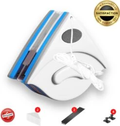 FiboGoods® - Magnetische Ramenwasser - Magnetische Raamwisser Voor Dubbelglas - Ruitenreiniger - Ramenwasser - Magneet Ruitenwisser