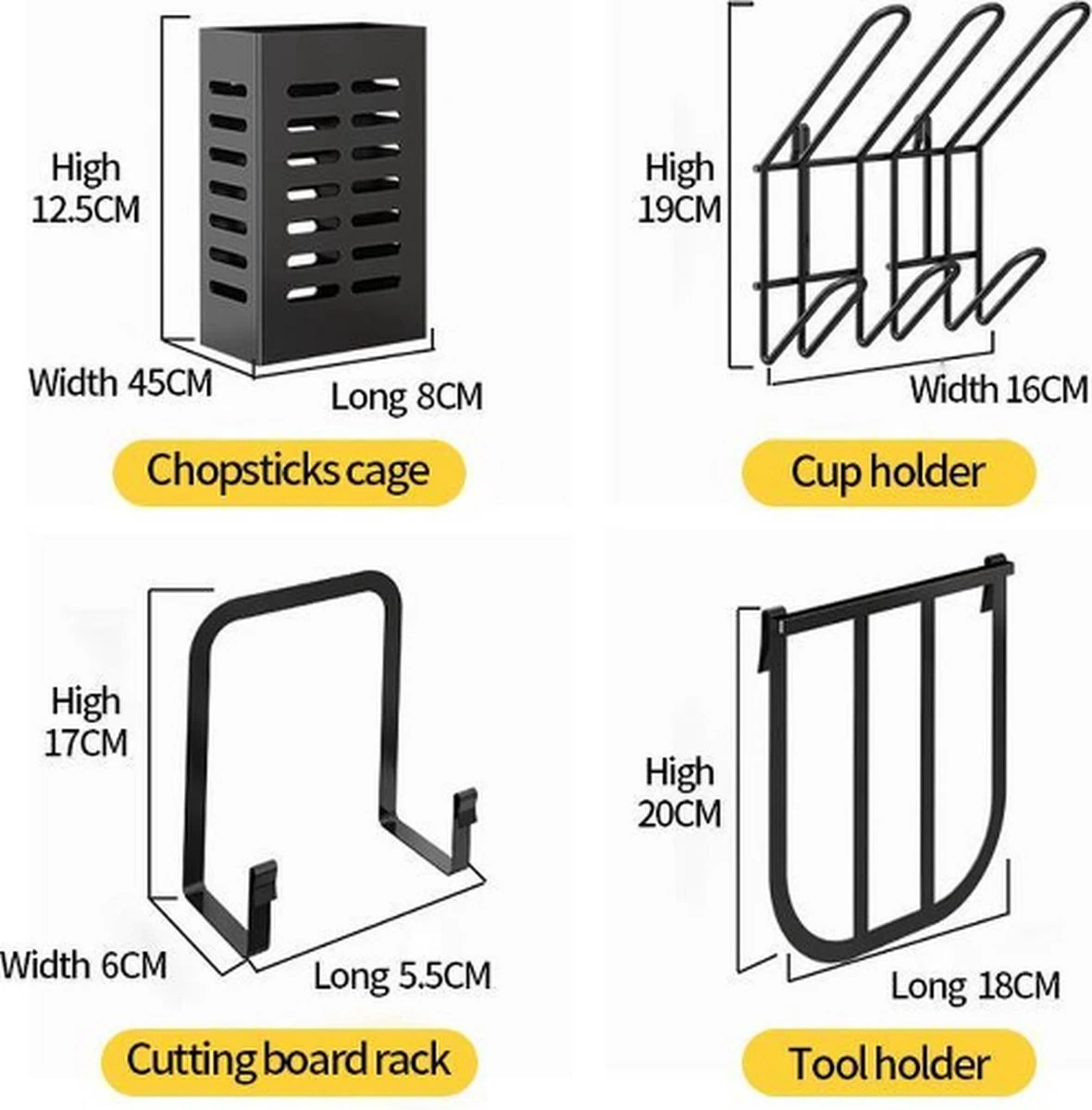 Doogo® Afdruiprek Met Lekbak 2 Laags – Inklapbaar - Muur Hangen Mogelijke - Afwasrek – Met 2 Lekbakken – Extra Accessories Voor Servies En Snijplanken - RVS 8 Doogo® Afdruiprek Met Lekbak 2 Laags – Inklapbaar - Muur Hangen Mogelijke - Afwasrek – Met 2 Lekbakken – Extra Accessories Voor Servies En Snijplanken - RVS - Afbeelding 6