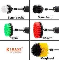 Borstelset Boormachine 25 Delig Per 2 - Schuursponsjes- Schrobborstel - Boorborstel - Schuurborstel - Borstel Boormachine - Schoonmaakborstel - Reinigingsborstel - Tapijtreiniger - Borstelset -Thuis Winkel 1181x1200 1