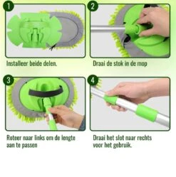 Merkloos Professionele Telescopische Wasborstel + Tonova Pen - Auto Schoonmaakborstel - Anti Slip - Auto, Caravan & Camper - Uitschuifbaar - Groen 14 Merkloos Professionele Telescopische Wasborstel + Tonova Pen - Auto Schoonmaakborstel - Anti Slip - Auto, Caravan & Camper - Uitschuifbaar - Groen -Thuis Winkel 1190x1200 3