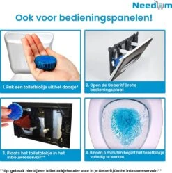 Needum ® Toiletblokjes Voor Inbouwreservoirs – WC-blokjes – Toiletblokken In Een Voordeelverpakking – 30 Stuks -Thuis Winkel 1190x1200 8