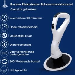 B-care Elektrische Schoonmaakborstel - 4 Opzetstukken - Wasborstel - Poetsmachine - Schrobborstel - Handborstel - Werkborstel - Schrobber - Boorborstel - Schoonmaakmiddelen - Reinigingsborstel 17 B-care Elektrische Schoonmaakborstel - 4 Opzetstukken - Wasborstel - Poetsmachine - Schrobborstel - Handborstel - Werkborstel - Schrobber - Boorborstel - Schoonmaakmiddelen - Reinigingsborstel -Thuis Winkel 1196x1200 2