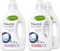 Neutral Vlb Wasmiddel 1L 2x Kleur En 1x Fijne Was