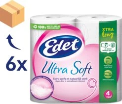 Edet Ultra Soft Xtra Long 4-laags Toiletpapier - 24 = 48 Rollen 7 Edet Ultra Soft Xtra Long 4-laags Toiletpapier - 24 = 48 Rollen -Thuis Winkel 1200x1029