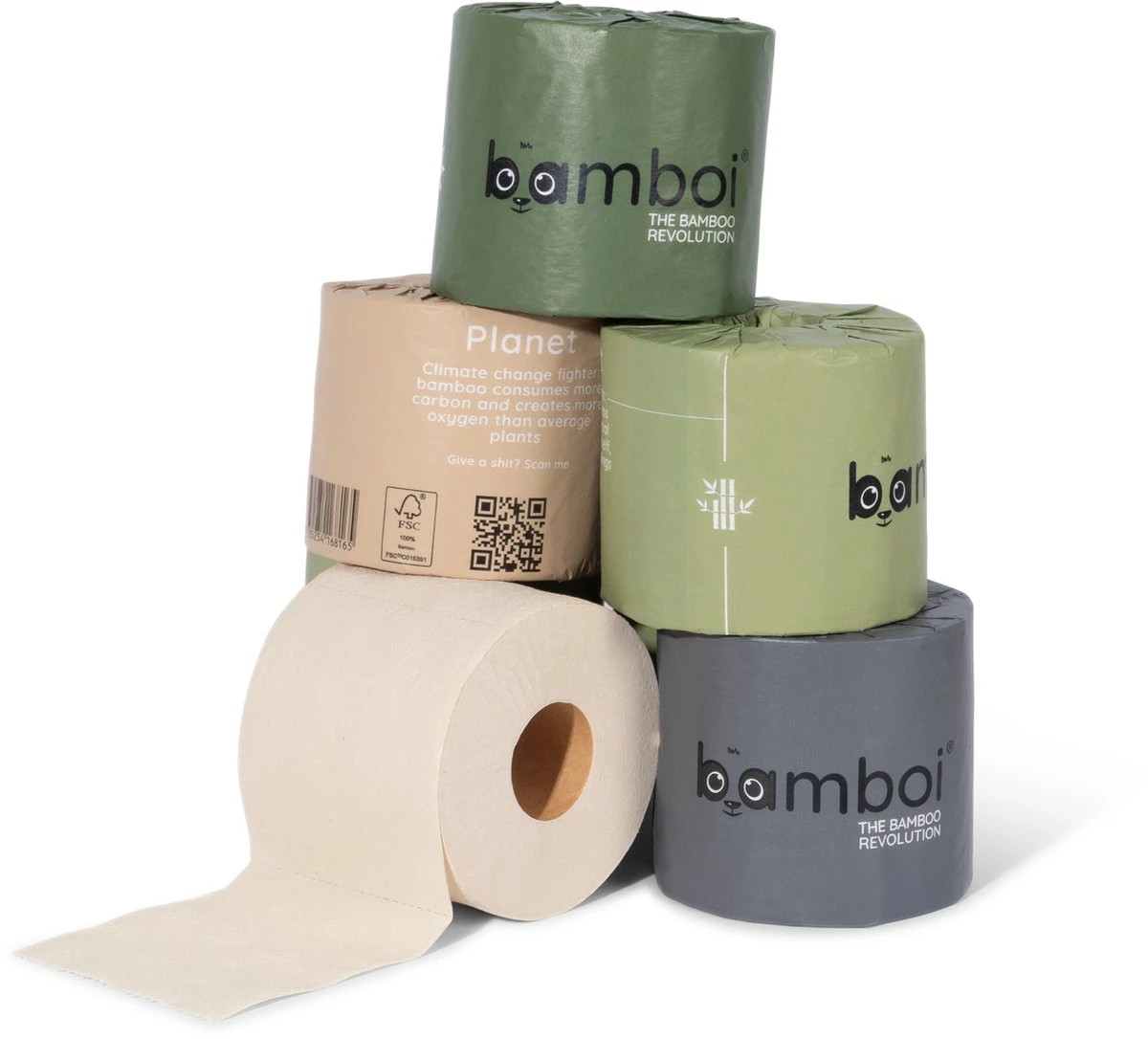 Bamboi - Bamboe WC Papier - 48 MAXI Rollen - Heerlijk Zacht 3-laags 8 Bamboi - Bamboe WC Papier - 48 MAXI Rollen - Heerlijk Zacht 3-laags - Afbeelding 6