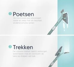 Johannes & Co Raamwisser Met Telescoopsteel 120cm Ruitenreiniger - Ramenwasser - Ramenwisser -Thuis Winkel 1200x1097 15