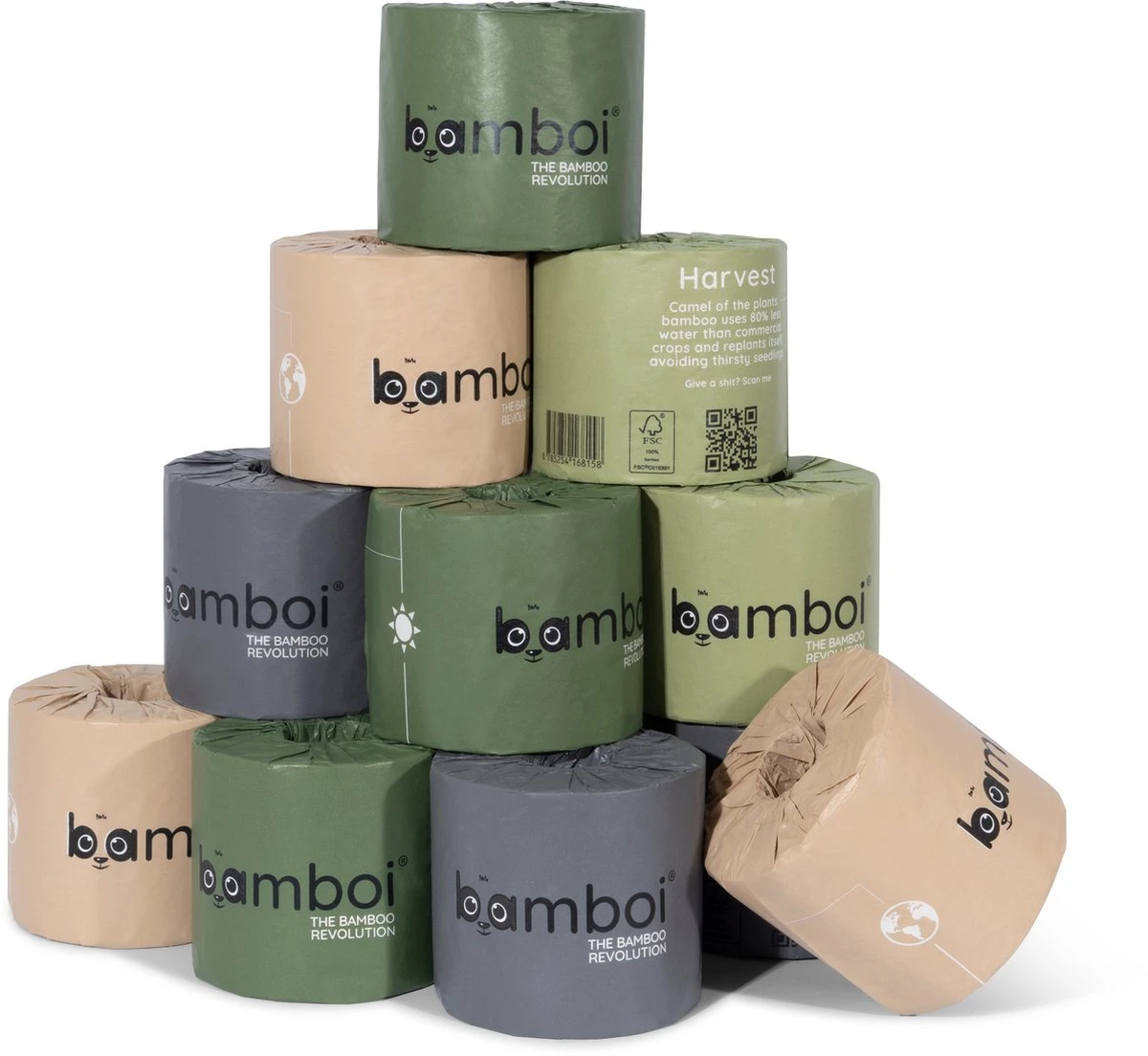 Bamboi - Bamboe WC Papier - 48 MAXI Rollen - Heerlijk Zacht 3-laags 10 Bamboi - Bamboe WC Papier - 48 MAXI Rollen - Heerlijk Zacht 3-laags - Afbeelding 8