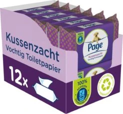 Page Vochtig Toiletpapier - 12 X 38 Stuks - Kussenzacht Vochtig Wc Papier - Voordeelverpakking 18 Page Vochtig Toiletpapier - 12 X 38 Stuks - Kussenzacht Vochtig Wc Papier - Voordeelverpakking -Thuis Winkel 1200x1106 3
