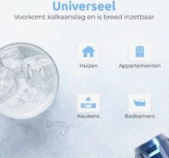 Magnetische Waterontharder 15.000 Gauss - Professionele Waterontharder Magneet - Waterontkalker Waterleiding - Blauw - Anti Kalk -Thuis Winkel 1200x1121