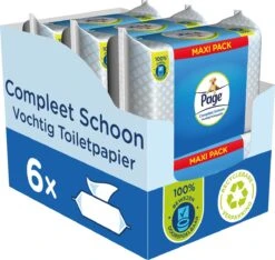 Page Vochtig Toiletpapier - 6 X 74 Stuks - Compleet Schoon Maxi Vochtig Wc Papier - Voordeelverpakking 14 Page Vochtig Toiletpapier - 6 X 74 Stuks - Compleet Schoon Maxi Vochtig Wc Papier - Voordeelverpakking -Thuis Winkel 1200x1139 2