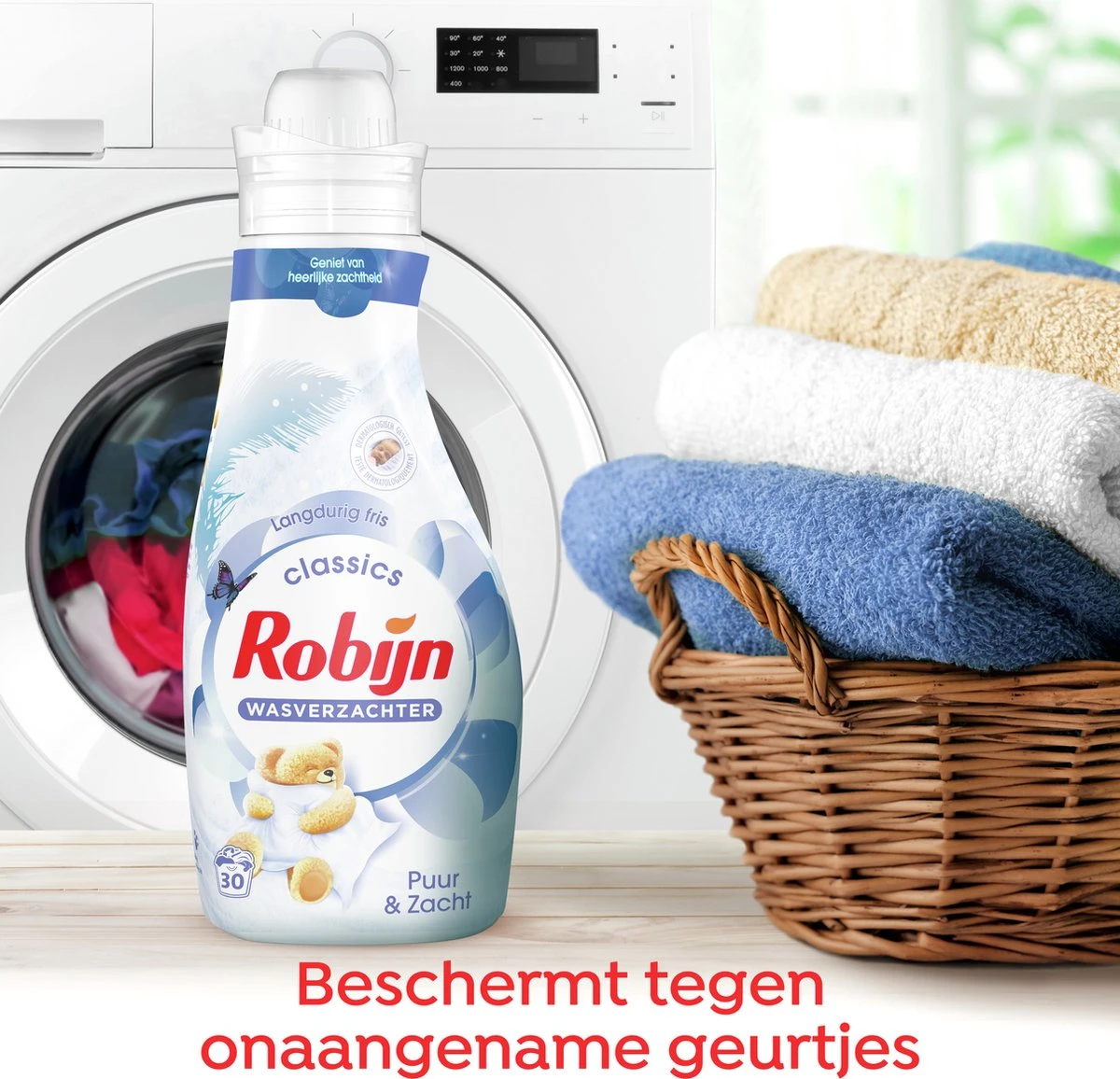 Robijn Puur & Zacht Wasverzachter - 8 X 30 Wasbeurten - Voordeelverpakking 7 Robijn Puur & Zacht Wasverzachter - 8 X 30 Wasbeurten - Voordeelverpakking - Afbeelding 5