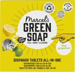 Marcel's Green Soap Vaatwastabletten Grapefruit & Limoen - 25 Stuks -Thuis Winkel 1200x1162 1