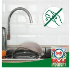 Dreft Platinum Plus All In One - Vaatwastabletten - Citroen - Voordeelverpakking 5 X 16 Stuks -Thuis Winkel 1200x1168