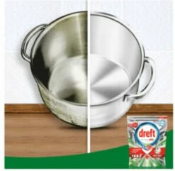 Dreft Platinum Plus All In One - Vaatwastabletten - Citroen - Voordeelverpakking 5 X 16 Stuks -Thuis Winkel 1200x1173