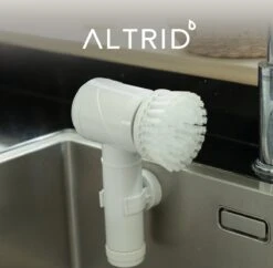 Altrid Elektrische Schoonmaakborstel - Oplaadbaar - Verbeterde Versie - 3 Opzetstukken - Poetsmachine - Handborstel - Schrobborstel - Schrobber - Reinigingsborstel - Schoonmaakmiddelen -Thuis Winkel 1200x1176 6