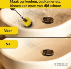 ESSIBLE Borstelboor - Set 20 Stuks - Schrobborstel - Polypropyleen - Borstel Boormachine - Schrobborstel - Schuurborstel - Automatische Reiniging - 20 Delige Borstelset Voor Boormachine -Thuis Winkel 1200x1179