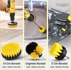 ESSIBLE Borstelboor - Set 20 Stuks - Schrobborstel - Polypropyleen - Borstel Boormachine - Schrobborstel - Schuurborstel - Automatische Reiniging - 20 Delige Borstelset Voor Boormachine -Thuis Winkel 1200x1189 4
