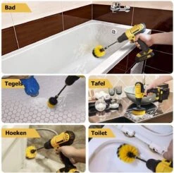 ESSIBLE Schrobborstel - Polypropyleen - Borstel Boormachine - Schrobborstel - Schuurborstel - Automatische Reiniging - 3 Delige Borstelset Voor Boormachine 10 ESSIBLE Schrobborstel - Polypropyleen - Borstel Boormachine - Schrobborstel - Schuurborstel - Automatische Reiniging - 3 Delige Borstelset Voor Boormachine -Thuis Winkel 1200x1190 3