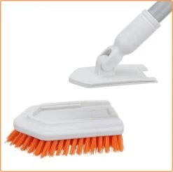 Merkloos Badkamer Reinigingsborstel - Badkamerschrobborstel - Reinigingsborstel - Met Afneembare Telescopische Handgreep En 180° Verstelbare Gezamenlijke Reinigingsborstel - Lange Steel 107 Cm -Thuis Winkel 1200x1196 9