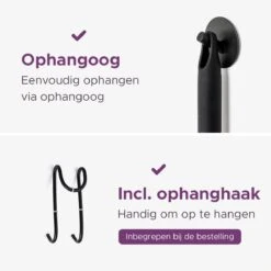 MAYMS® Vloerwisser Badkamer - Vloertrekker - Vloertrekker Met Steel - Floor Wiper - Aftrekker - RVS - Zwart - Design - Wisser - Vloerwisser Douche -Thuis Winkel 1200x1200 1014