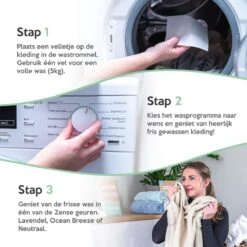 Zense Eco Wasmiddel Wasstrips - 72 Grote Wasbeurten - Neutraal - Wasmiddeldoekjes 21 Zense Eco Wasmiddel Wasstrips - 72 Grote Wasbeurten - Neutraal - Wasmiddeldoekjes -Thuis Winkel 1200x1200 14