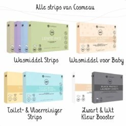 Cosmeau Zwart Donkere Was Color Protect Wasstrips 30 Wasbeurten Wasvellen Sheets Eco Laundry Strips -Thuis Winkel 1200x1200 157