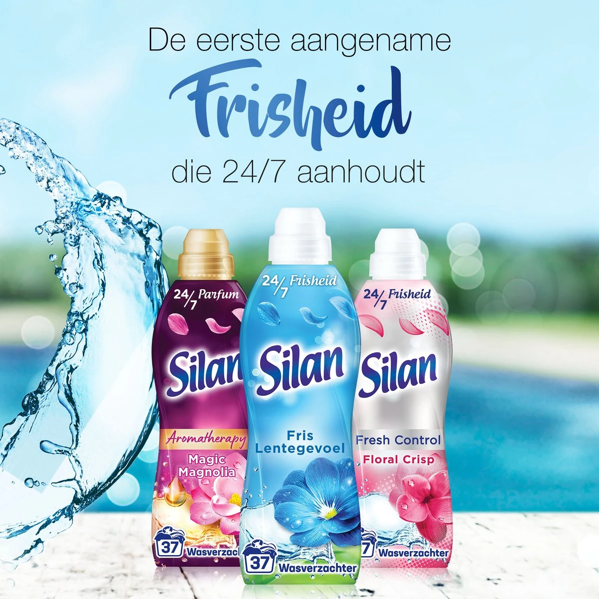 Silan Fris Lentegevoel Wasverzachter - 6 X 37 Wasbeurten - Voordeelverpakking 9 Silan Fris Lentegevoel Wasverzachter - 6 X 37 Wasbeurten - Voordeelverpakking - Afbeelding 7