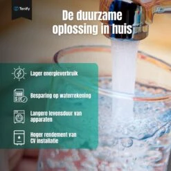 Tenify Magnetische Waterontharder - 7800 Gauss - Douche Filter - Waterverzachter - Waterontkalker - Antikalk Magneet - Waterleiding - Kalkaanslag -Thuis Winkel 1200x1200 340