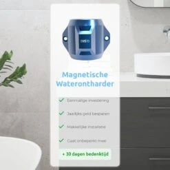 ENISTO® Magnetische Waterontharder Medium – Waterontharder Magneet – Douchefilter – 15.000 Gauss – Waterontkalker – Waterverzachter – Antikalk – Blauw – RVS 13 ENISTO® Magnetische Waterontharder Medium – Waterontharder Magneet – Douchefilter – 15.000 Gauss – Waterontkalker – Waterverzachter – Antikalk – Blauw – RVS -Thuis Winkel 1200x1200 368