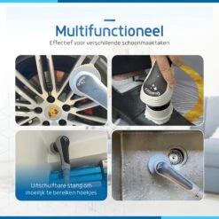 Qualitics Elektrische Schoonmaakborstel - Roterende Polijstmachine - Schrobborstel - Poetsmachine - Vloerreiniger Met 10 Opzetstukken 17 Qualitics Elektrische Schoonmaakborstel - Roterende Polijstmachine - Schrobborstel - Poetsmachine - Vloerreiniger Met 10 Opzetstukken -Thuis Winkel 1200x1200 596