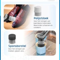 Qualitics Elektrische Schoonmaakborstel - Roterende Polijstmachine - Schrobborstel - Poetsmachine - Vloerreiniger Met 10 Opzetstukken 21 Qualitics Elektrische Schoonmaakborstel - Roterende Polijstmachine - Schrobborstel - Poetsmachine - Vloerreiniger Met 10 Opzetstukken -Thuis Winkel 1200x1200 600