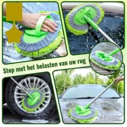Merkloos Professionele Telescopische Wasborstel + Tonova Pen - Auto Schoonmaakborstel - Anti Slip - Auto, Caravan & Camper - Uitschuifbaar - Groen 13 Merkloos Professionele Telescopische Wasborstel + Tonova Pen - Auto Schoonmaakborstel - Anti Slip - Auto, Caravan & Camper - Uitschuifbaar - Groen -Thuis Winkel 1200x1200 632