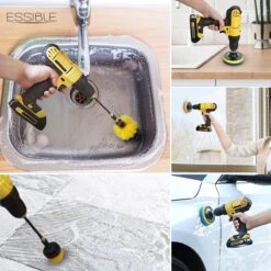 ESSIBLE Borstelboor - Set 20 Stuks - Schrobborstel - Polypropyleen - Borstel Boormachine - Schrobborstel - Schuurborstel - Automatische Reiniging - 20 Delige Borstelset Voor Boormachine -Thuis Winkel 1200x1200 657