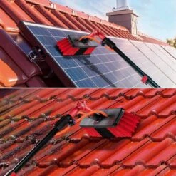 Merkloos Telescoopsteel Ramenwassen 4,6M - Met Borstel & Waterdoorvoer - Voor Ramen - Watertoevoer - Borstel -Thuis Winkel 1200x1200 682