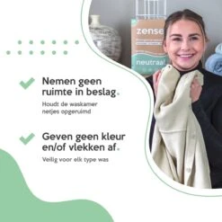 Zense Eco Wasmiddel Wasstrips - 72 Grote Wasbeurten - Neutraal - Wasmiddeldoekjes 14 Zense Eco Wasmiddel Wasstrips - 72 Grote Wasbeurten - Neutraal - Wasmiddeldoekjes -Thuis Winkel 1200x1200 7