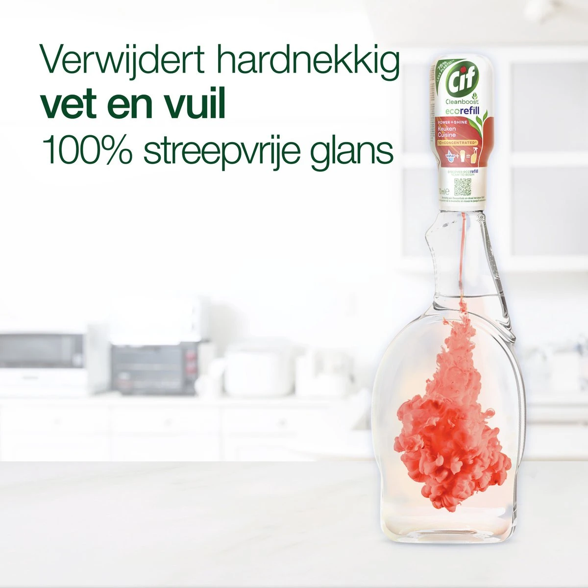 Cif CleanBoost Power & Shine Keuken Ecorefill Capsules - 10 X 70 Ml - Voordeelverpakking 7 Cif CleanBoost Power & Shine Keuken Ecorefill Capsules - 10 X 70 Ml - Voordeelverpakking - Afbeelding 5