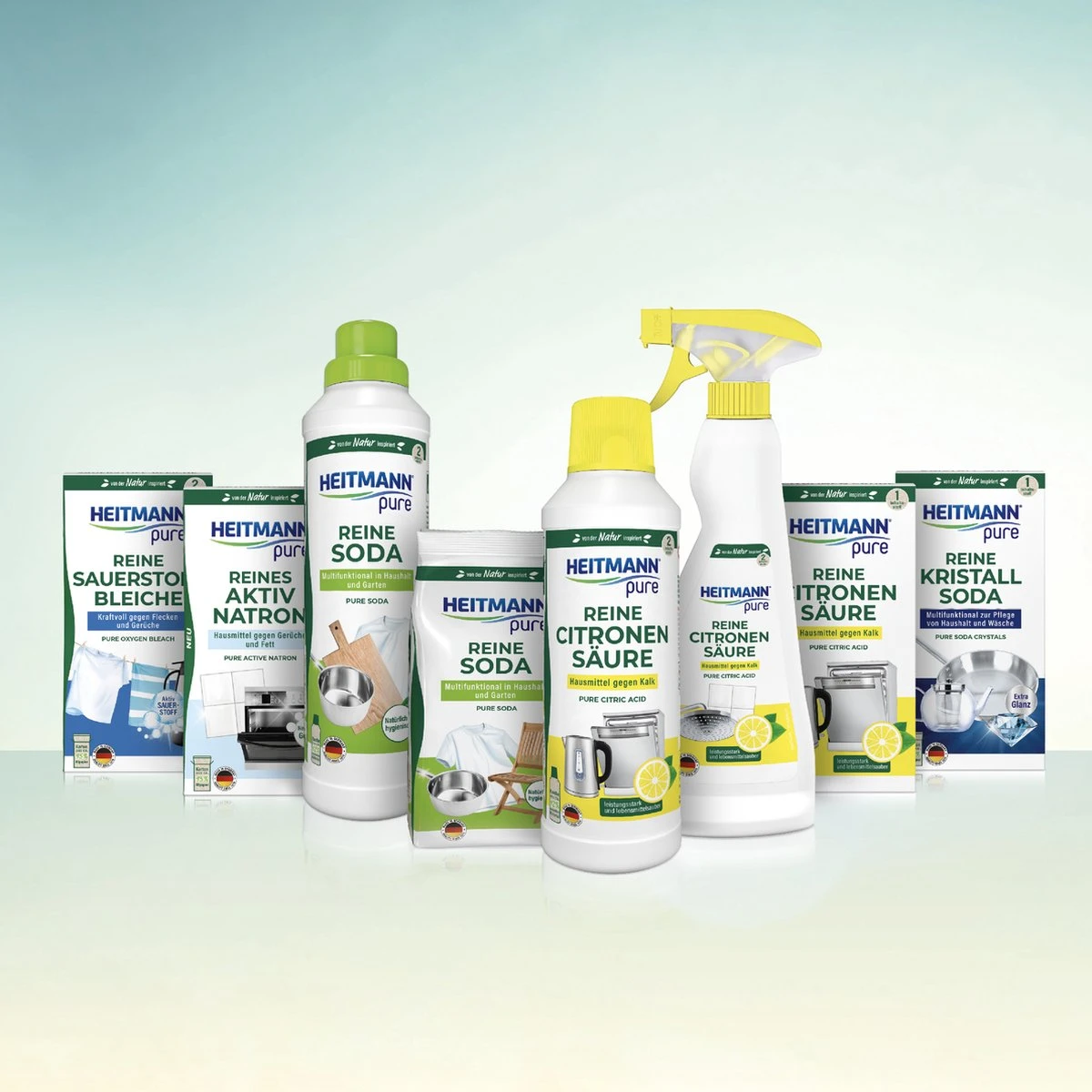 HEITMANN Pure Ontkalker- Citroenzuur Ontkalker, Natuurvriendelijke Kalkreiniger Voor Een Hygiënische Reiniging - Poeder, 1x 350 G 8 HEITMANN Pure Ontkalker- Citroenzuur Ontkalker, Natuurvriendelijke Kalkreiniger Voor Een Hygiënische Reiniging - Poeder, 1x 350 G - Afbeelding 6