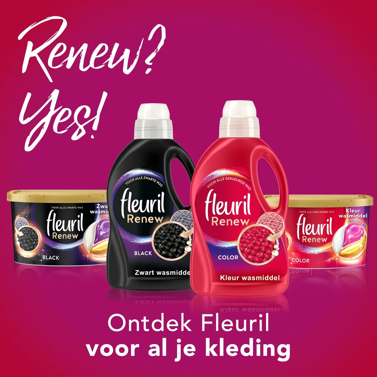 Fleuril Renew Color - Vloeibaar Wasmiddel - Voordeelverpakking - 65 Wasbeurten 9 Fleuril Renew Color - Vloeibaar Wasmiddel - Voordeelverpakking - 65 Wasbeurten - Afbeelding 7