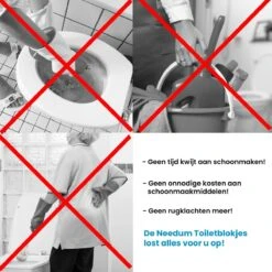 Needum ® Toiletblokjes Voor Inbouwreservoirs – WC-blokjes – Toiletblokken In Een Voordeelverpakking – 30 Stuks -Thuis Winkel 1200x1200 992