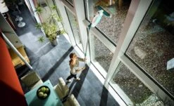 Leifheit Dry & Clean Ruitenreiniger Met Steel (43 Cm), Inwasser En Smalle Zuigmond (17 Cm) Click System -Thuis Winkel 1200x735