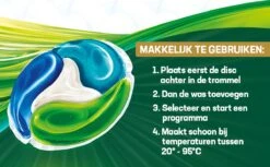 Persil® Persil 4in1 Discs Color Wascapsules - Wasmiddel Capsules - Voordeelverpakking - 5 X 25 Wasbeurten -Thuis Winkel 1200x742