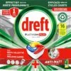 Dreft Platinum Plus All In One - Vaatwastabletten - Citroen - Voordeelverpakking 5 X 16 Stuks -Thuis Winkel 1200x767