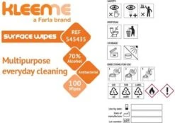 Schoonmaakdoekjes - Ontsmettingsdoekjes - Desinfectiedoekjes - Desinfectie Doekjes - KleenMe - Alcohol Doekjes - Alcoholdoekjes - Allesreiniger Zachte Antibacteriële Alcohol Wipes- 100 Doekjes - Met Dispenser - 70% Alcohol - 185 X 110mm -Thuis Winkel 1200x846 1