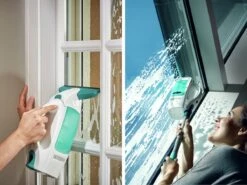 Leifheit Dry & Clean Ruitenreiniger Met Steel (43 Cm), Inwasser En Smalle Zuigmond (17 Cm) Click System -Thuis Winkel 1200x899 11