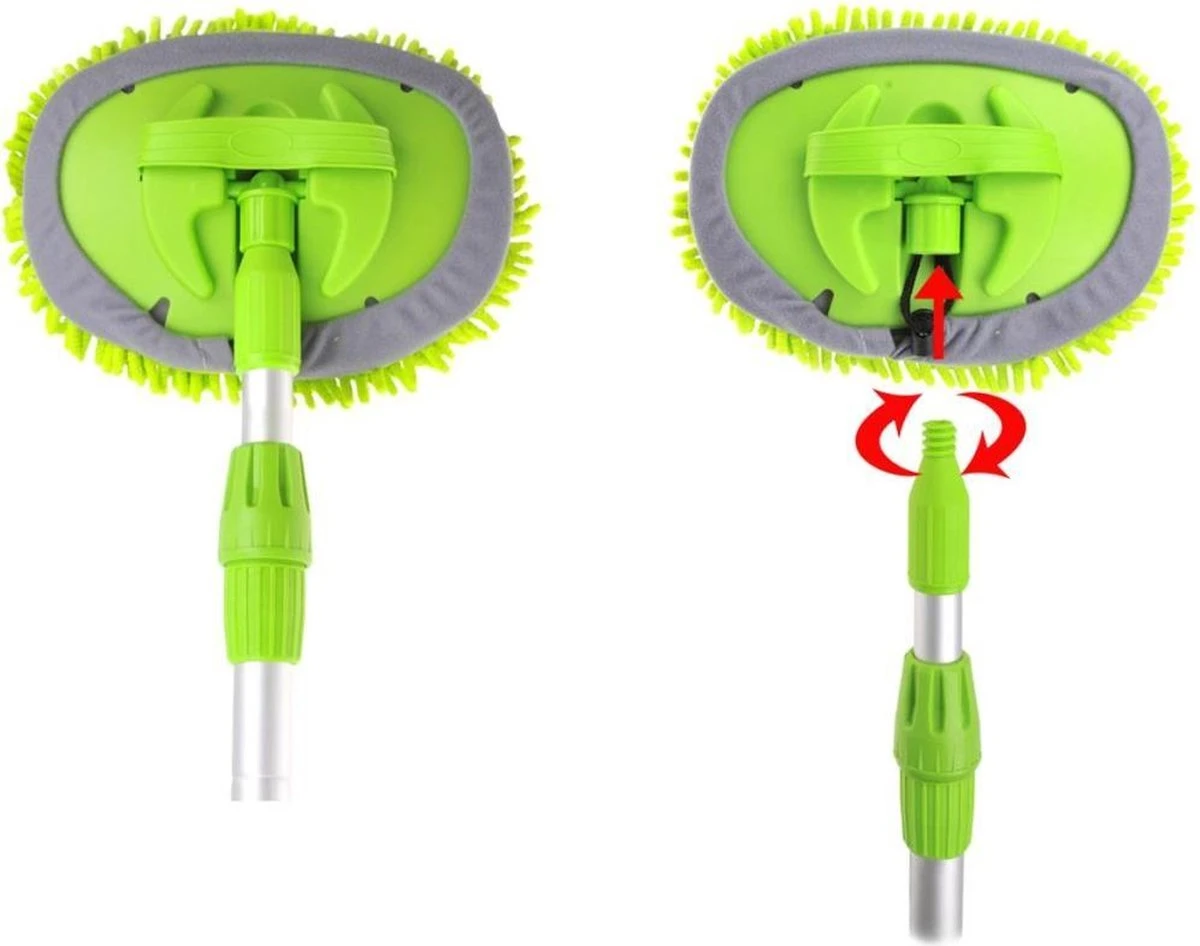 PROPLUS Pro Plus Wasborstel Chenille - Telescopische Steel - Uitschuifbaar Tot 2.50 Meter 11 PROPLUS Pro Plus Wasborstel Chenille - Telescopische Steel - Uitschuifbaar Tot 2.50 Meter - Afbeelding 9